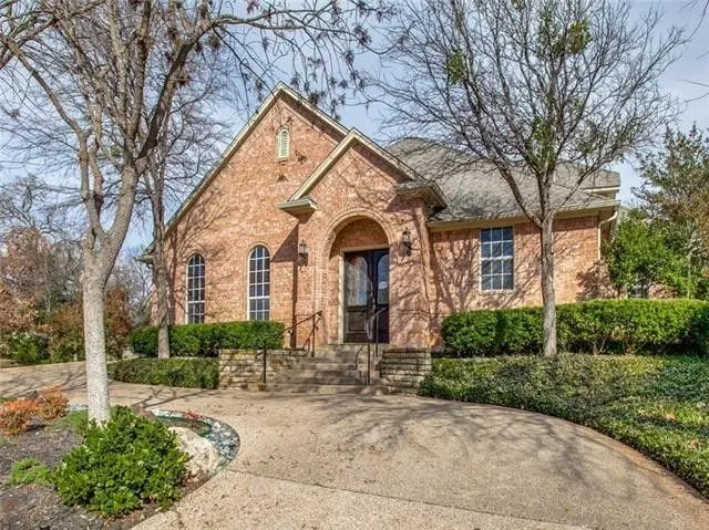 Brick house before painting